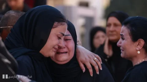 جنایت جدید اسرائیل؛ خاکسپاری قربانیان در جنوب لبنان