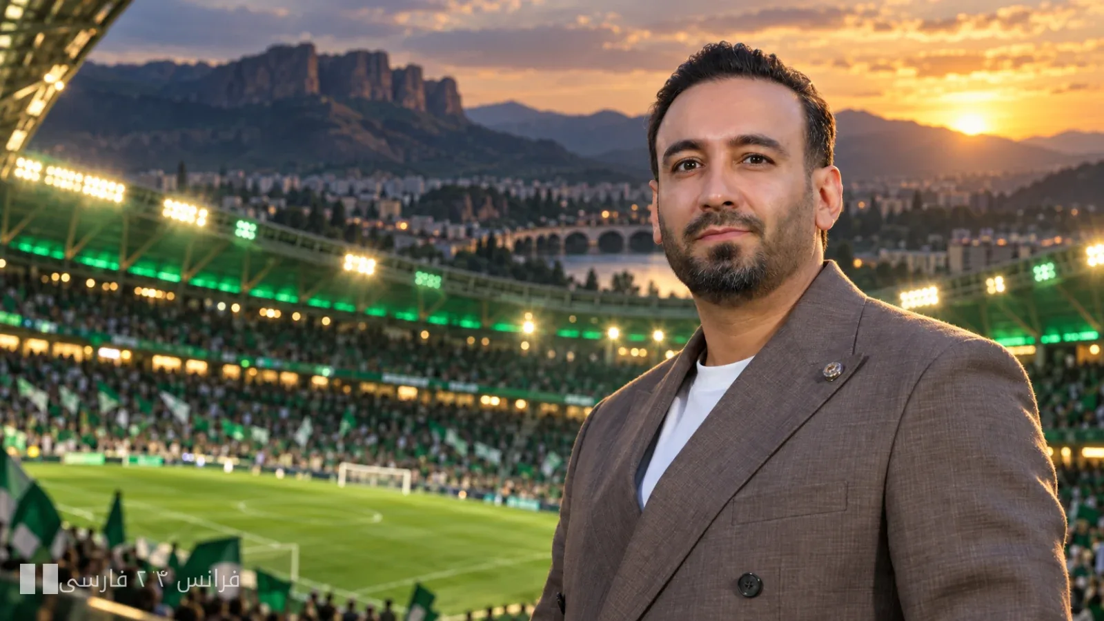 مسعود عبدی حصلت کارآفرین برتر را دریافت کرد و نام «لُر آرنا» را برای ورزشگاه خرم‌آباد مطرح کرد