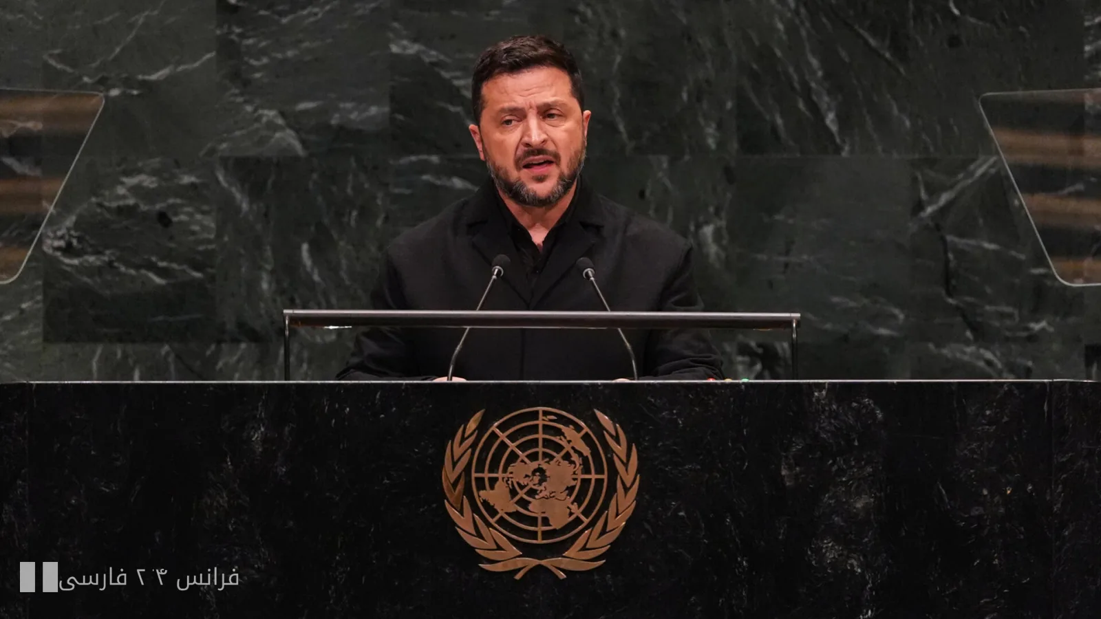 ولادیمیر زلنسکی، ولادیمیر پوتین را به استخدام جنگجویان ۴۷ کشور متهم کرد