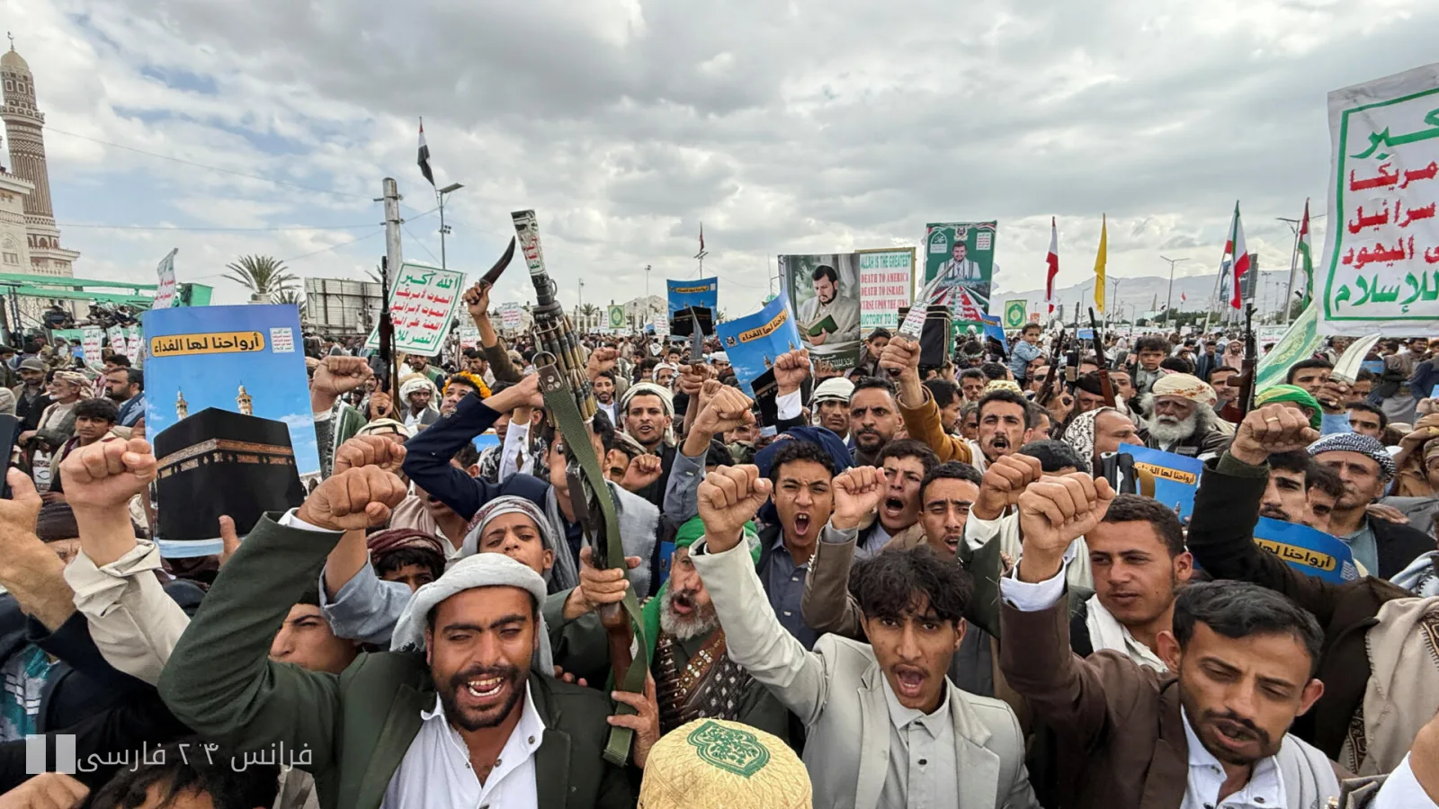 بیش از ۱۱۲,۰۰۰ آواره در یمن به دلیل پیشروی حوثی‌ها