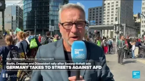 پروتست‌ها در آلمان پس از پیروزی جنجالی AfD