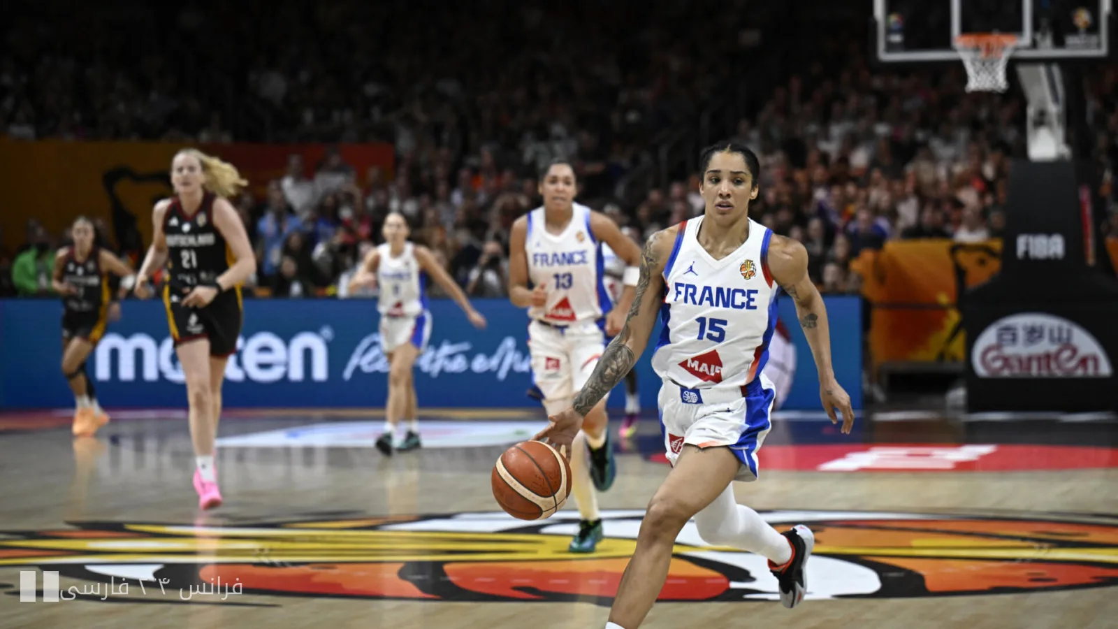 مبارزهٔ نهایی: فرانسه و ایالات متحده در فینال جام جهانی زنان FIBA