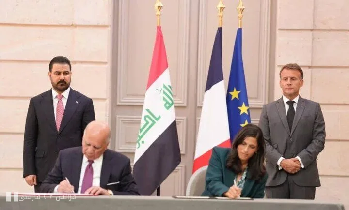 استقبال مكرون من علي الزيدي في قصر الإليزيه والسفر إلى ألمانيا