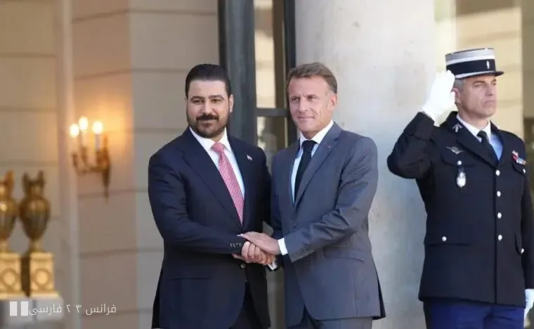 توقيع عدة مذكرات تفاهم بين العراق وفرنسا بحضور علي الزيدي وإيمانويل ماكرون